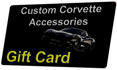 Corvette Accessories Gift Cards