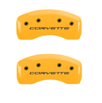C5 Corvette Yellow caliper cover