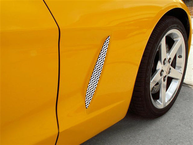 042052 C6 Corvette Perforated Side Vent Grille