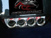 052002 Illuminated Exhaust filler plate american car craft c7 corvette