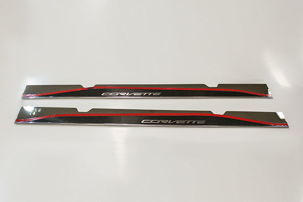 052048 Carbon Fiber Side Skirts for the C7 Corvette