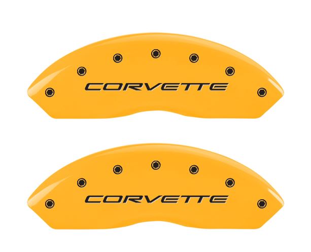 13007SCV5YL MGP Caliper Covers - C5 Corvette