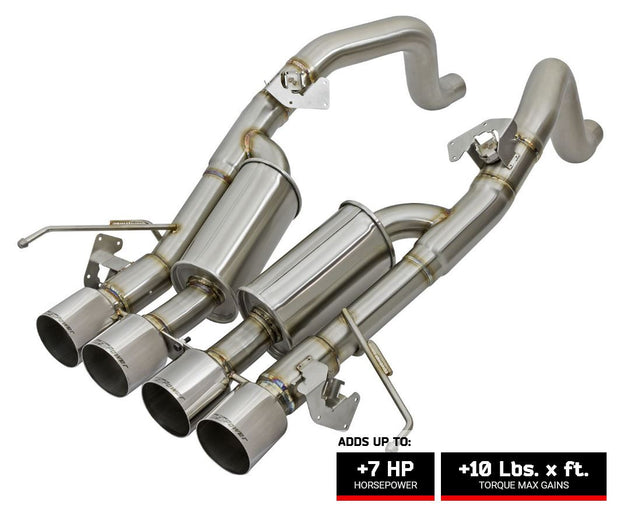 49-34056-P afe power mach force exhaust with Stainless Steel Tips