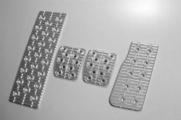 block pedals C6 Corvette Billet Racing Pedals - Block Finish