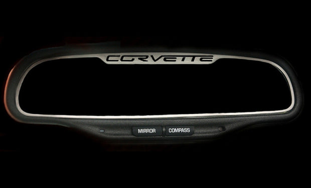 C6 Corvette Rear View Mirror Trim - Corvette 041033