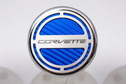 C7 Corvette Corvette Script GM Logo Engine Caps