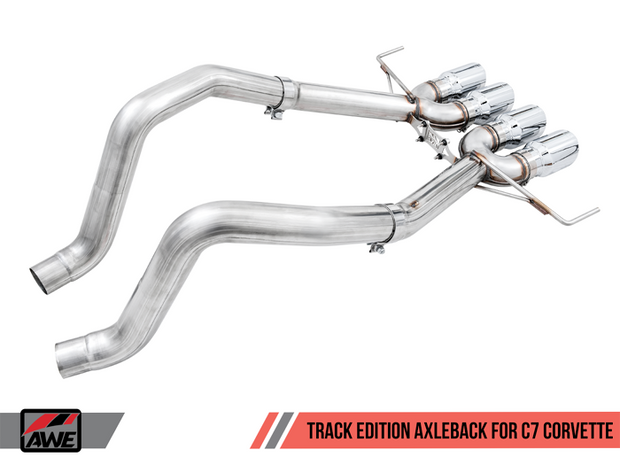 C7 Corvette Z06 AWE Track Edition  Axle Back Exhaust 3020-42073