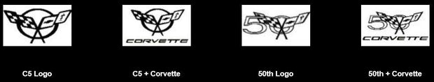 Windrestrictor C5 Corvette Logos