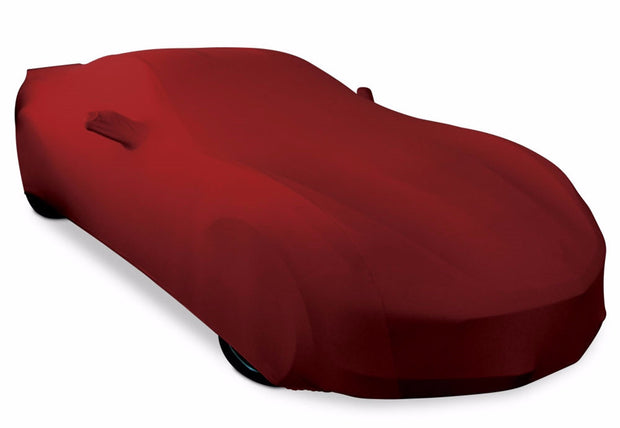 dark red ultraguard car cover c7 corvette stretch satin