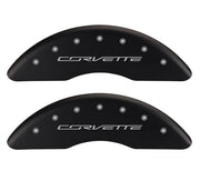 mgp caliper covers - c7 corvette - matte black
