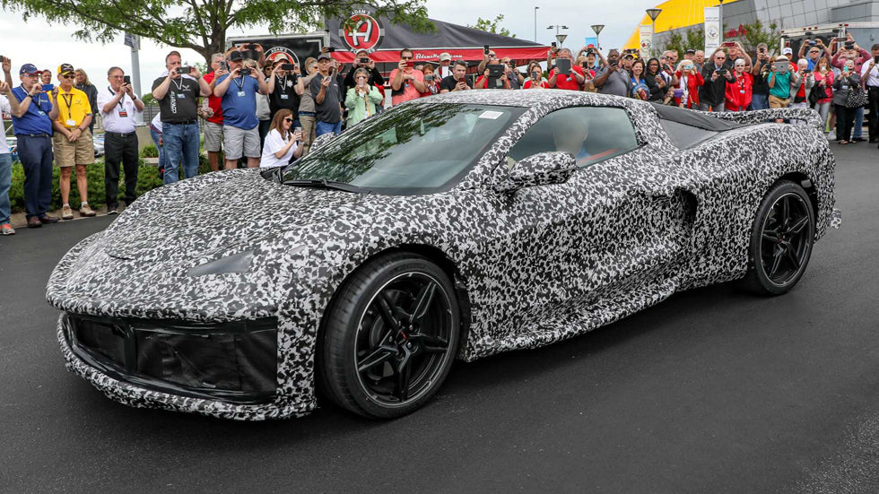 C8 Corvette at Corvette Museum