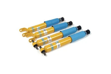 Bilstein B6 and B8 shocks guide for C5, C6, and C7 Corvettes, covering stock height vs lowered fitment and Magnetic Ride considerations