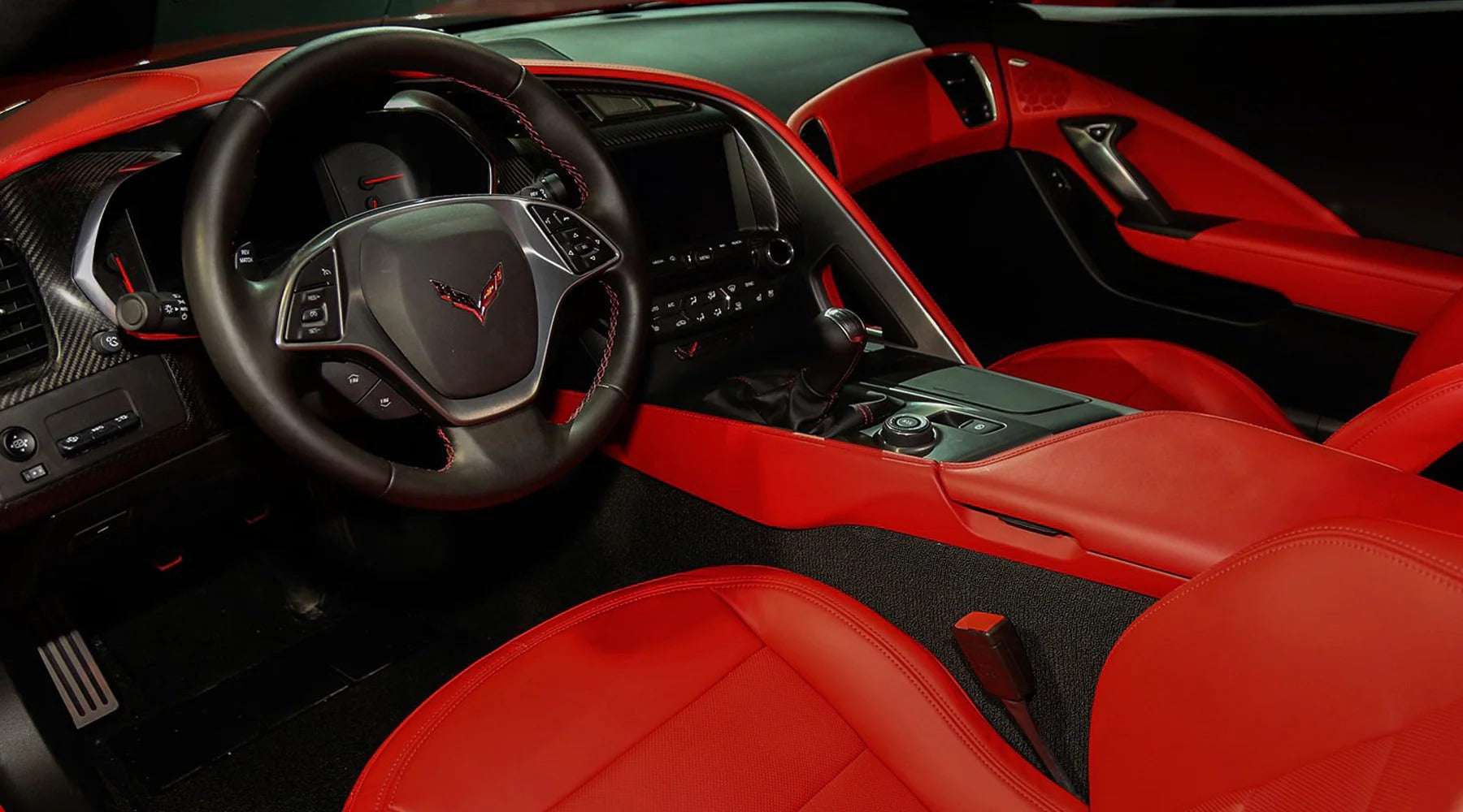 Corvette interior parts and accessories collection