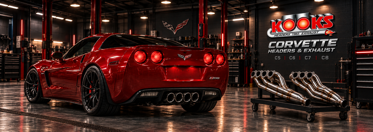 Kooks Corvette headers collection