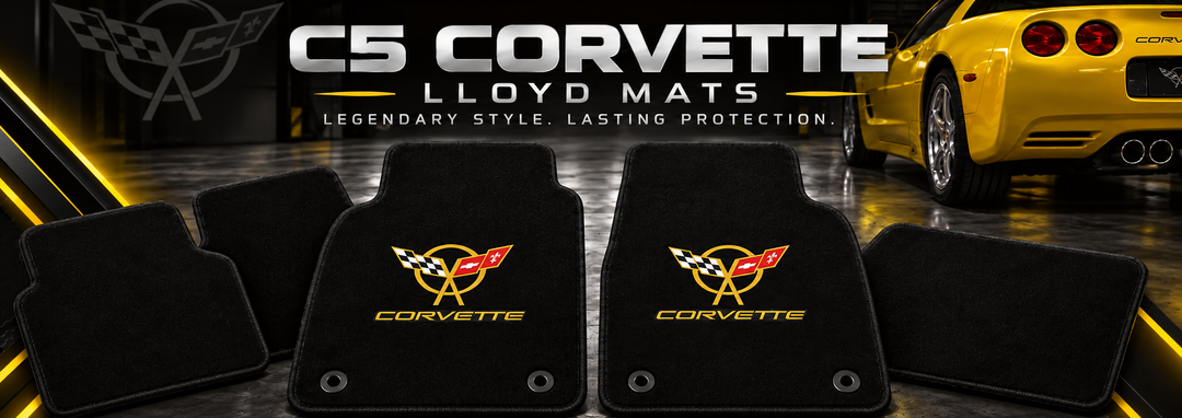 C5 Corvette floor mats by Lloyd Mats for 1997-2004 Coupe, Convertible, FRC and Z06 models