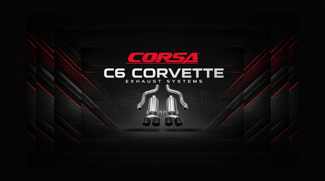 C6 Corvette CORSA Exhaust Systems