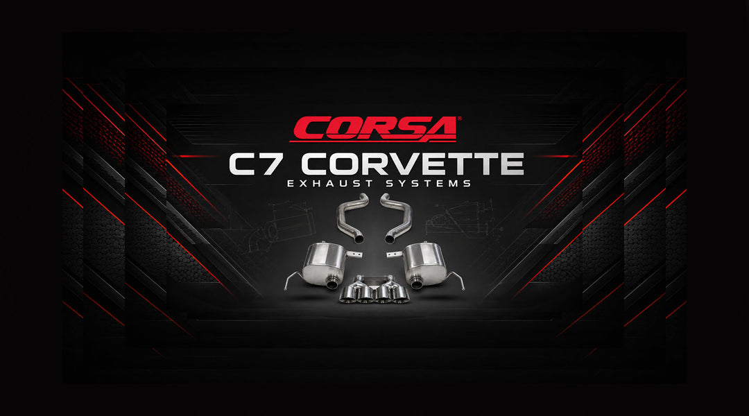 C7 Corvette CORSA Exhaust Systems