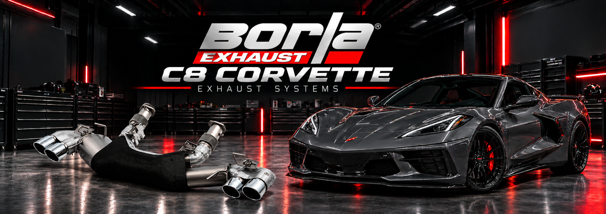 C8 Corvette Borla Exhaust Systems