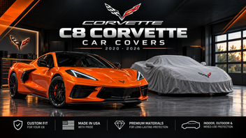 C8 Corvette Car Covers | Stingray, Z06 & E-Ray | 2020-2026