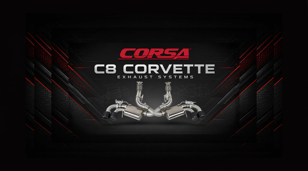 C8 Corvette CORSA Exhaust Systems