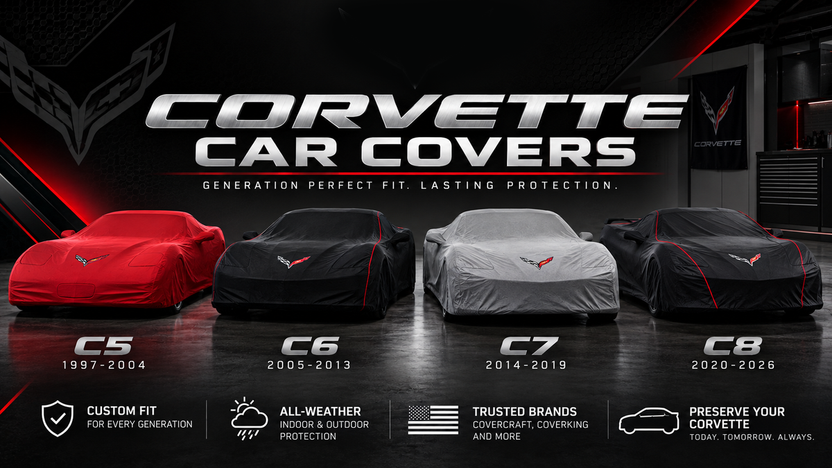 Corvette car covers collection