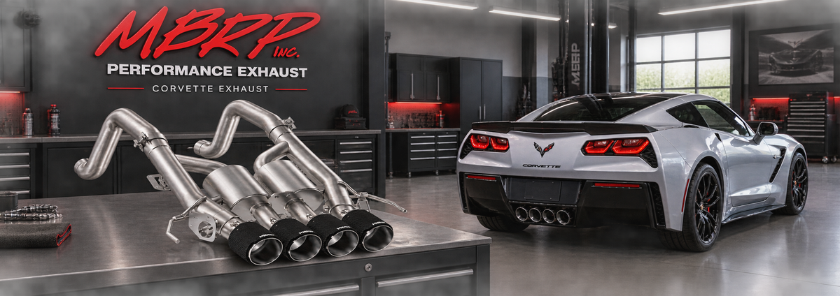 MBRP Corvette exhaust collection