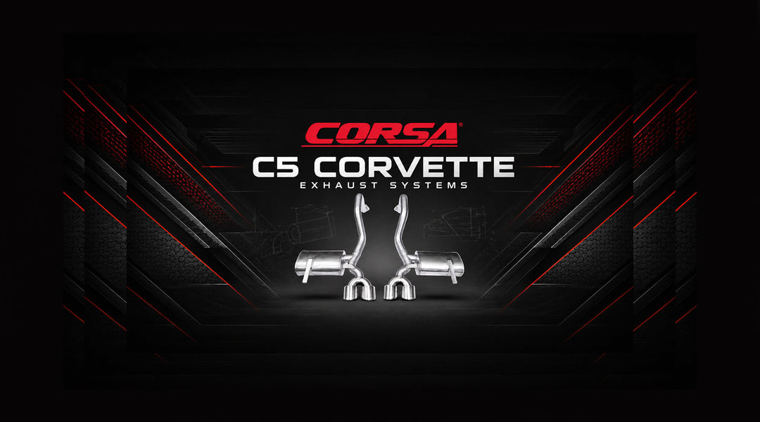 C5 Corvette CORSA Exhaust Systems