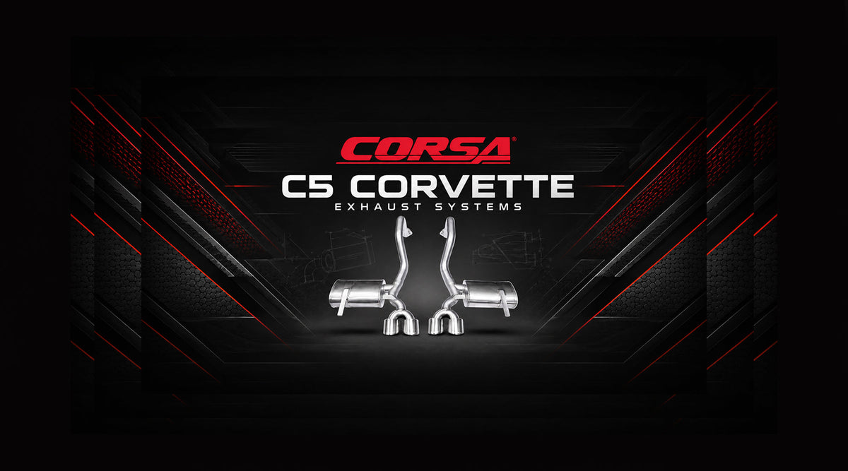 C5 Corvette CORSA Exhaust Systems