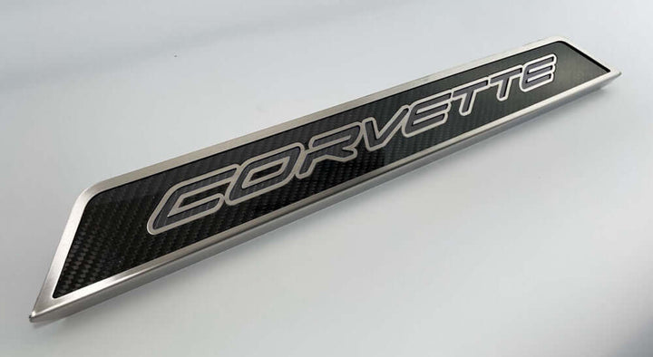 Black C8 Corvette Door Sils