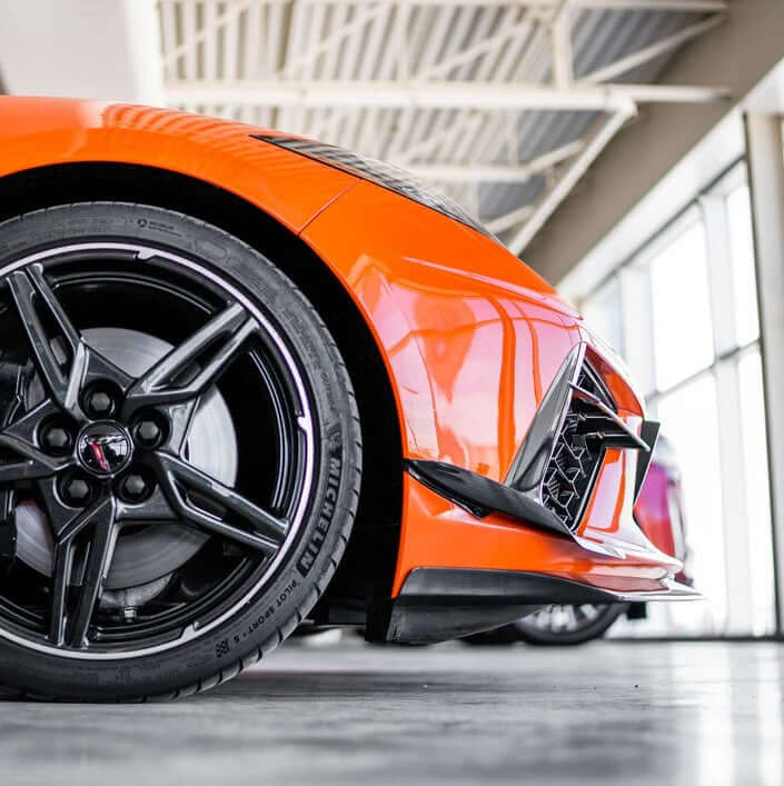 C8 Corvette ACS Canards Installed