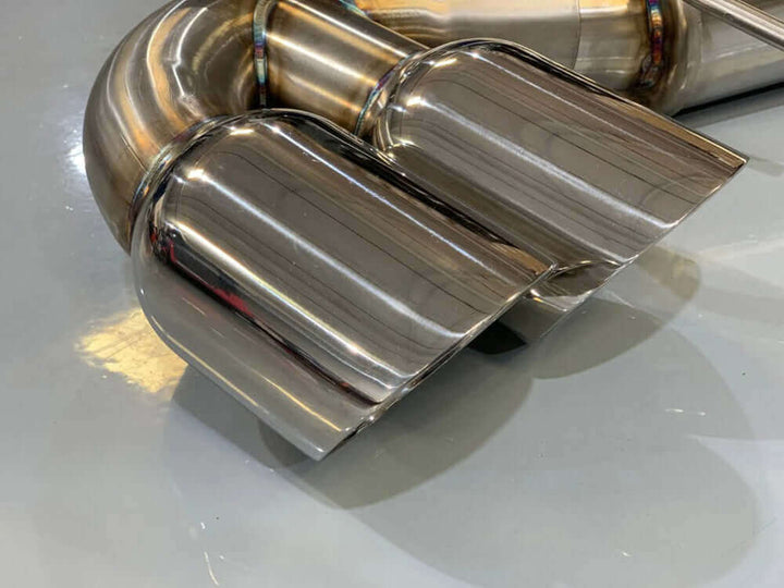 C8 Corvette B&amp;B Fusion Exhaust stainless steel tips