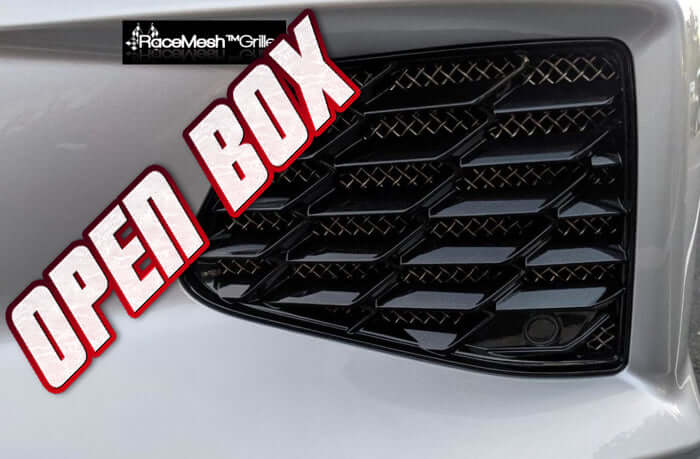 C8 Corvette RaceMesh Rear Heat Extractor Grilles - Weave