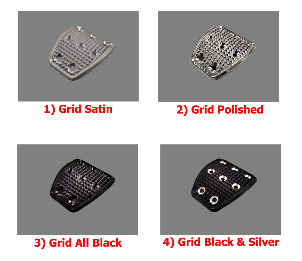 C8 Corvette Racing Pedals in Grid Finish