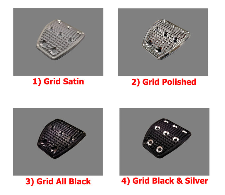 C8 Corvette Racing Pedals in Grid Finish