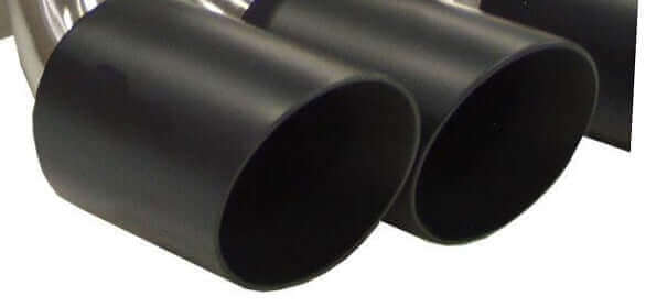 C8 corvette stingray billy boat Fusion exhaust system with black tip