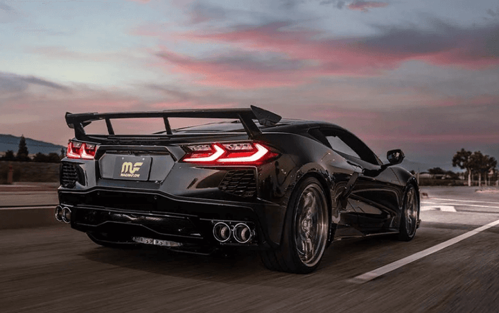 C8 corvette with magnaflow exhaust