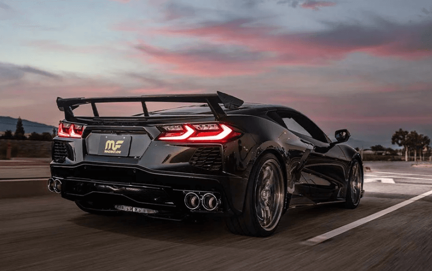 C8 corvette with magnaflow exhaust