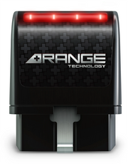 Range Technology AFMDFM Disabler for 2014-2019 C7 Corvette, featuring Red LED and compact design