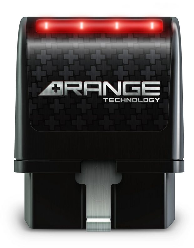 Range Technology AFMDFM Disabler for 2014-2019 C7 Corvette, featuring Red LED and compact design
