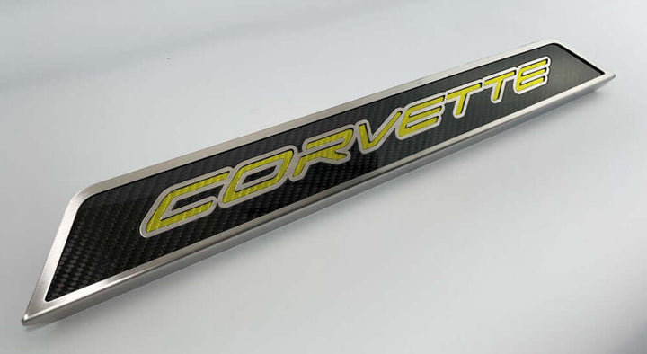 Yellow C8 Corvette Door Sills
