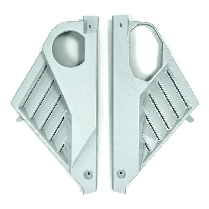 C8 Corvette ACS Composite 50-4-190 Arctic White painted panel pair