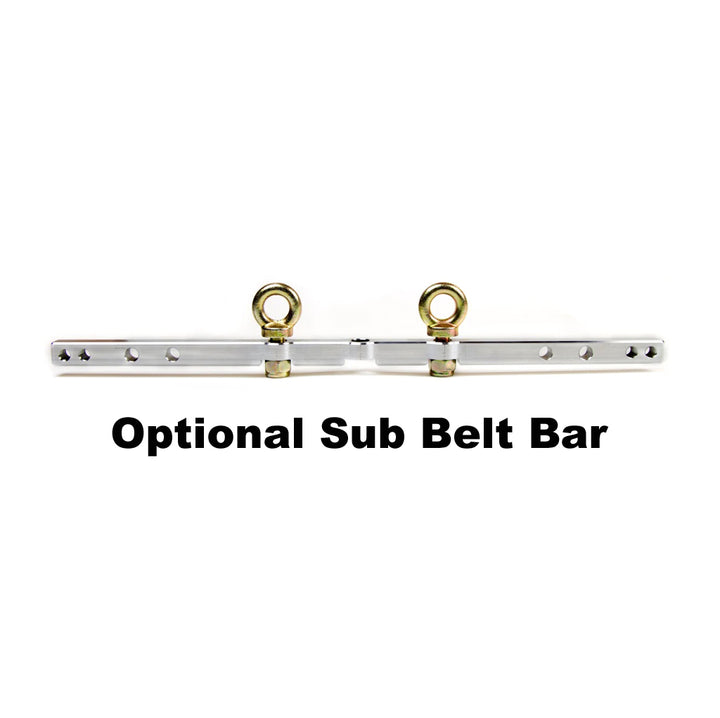 C5 Corvette AMT Motorsport ultra low seat mount sub belt harness bar reference for 5 and 6 point belts