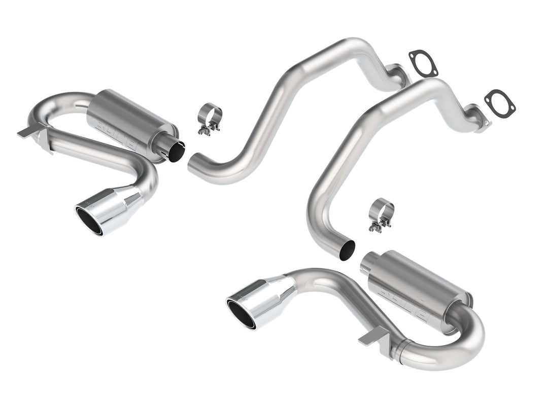 Borla 140017 S-Type Classic axle-back rear section for 2002 C5 Corvette 5.7L.