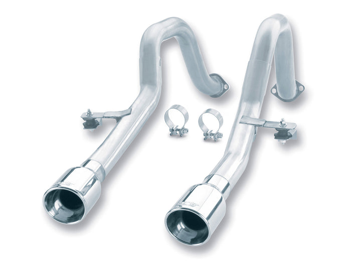 Borla 12649 straight pipe rear section exhaust for 2001 C5 Corvette 5.7L.