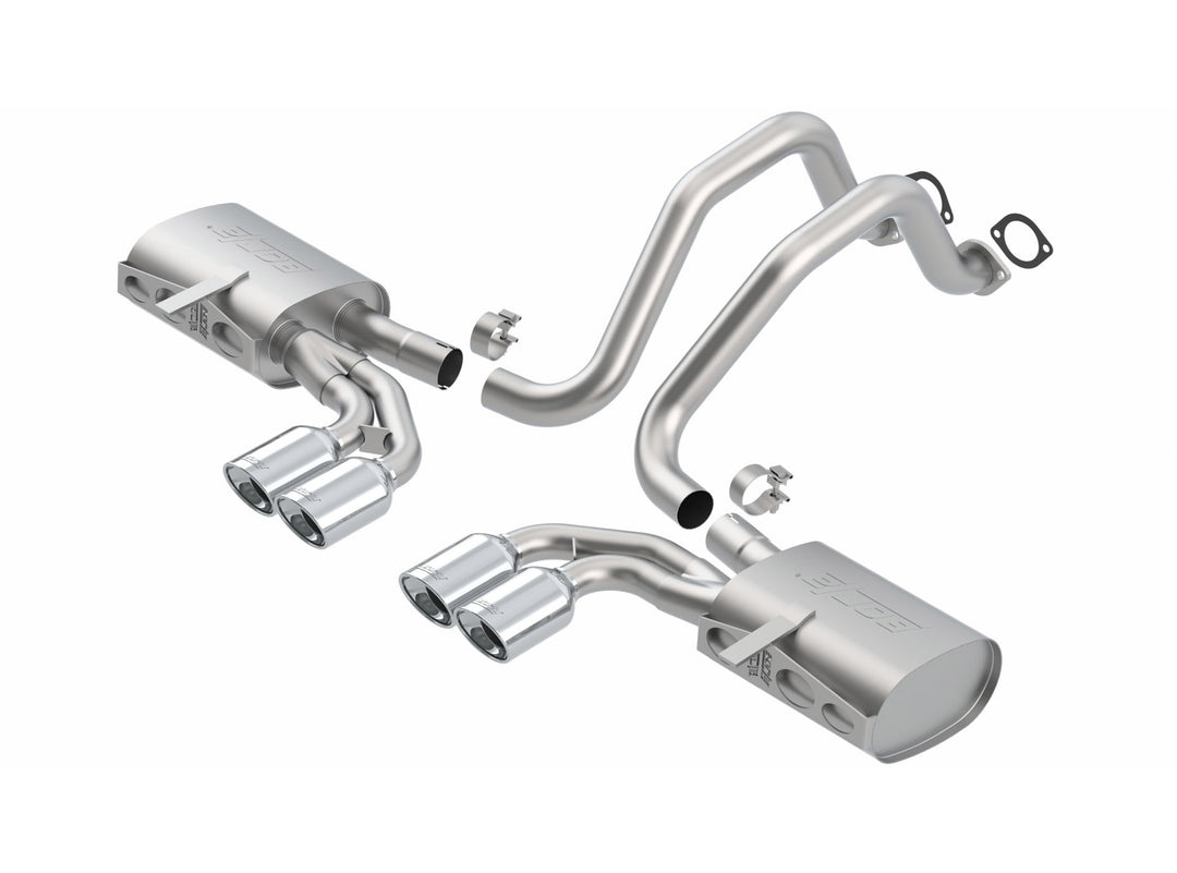 BORLA 140426 Touring exhaust system kit for 2001 C5 Corvette 5.7L.
