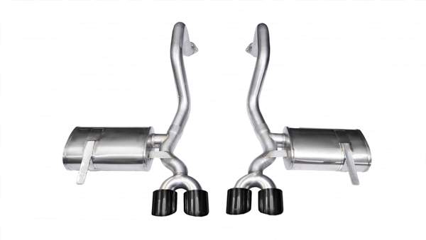 C5 Corvette CORSA Xtreme 14961BLK axle-back exhaust system with 4.0 inch black tips