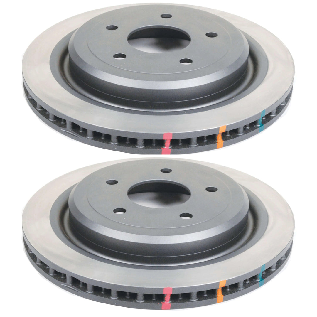 Pair of DBA 4000 Series T3 rear brake rotors for 1997-2004 C5 Corvette