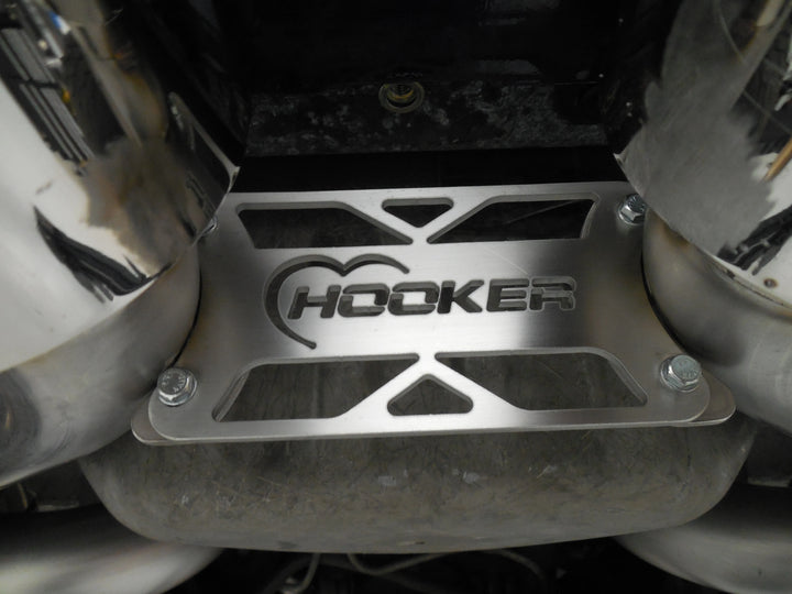 Installed Hooker BlackHeart 70401344-RHKR axle-back exhaust on 1997-2004 C5 Corvette
