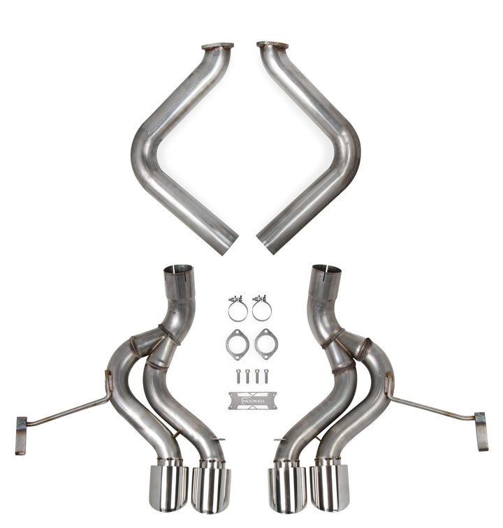 Hooker BlackHeart 70401344-RHKR axle-back exhaust for 1997-2004 C5 Corvette