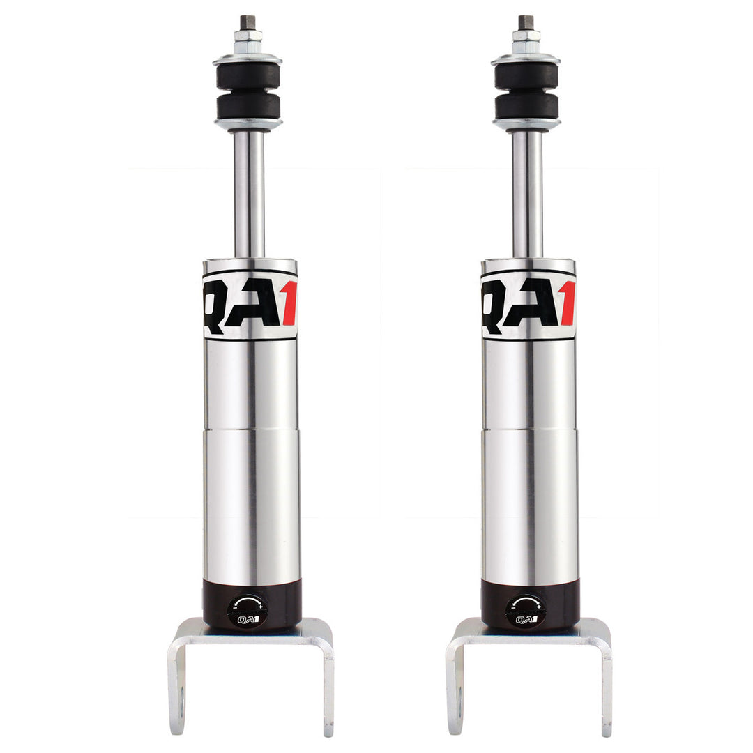 Pair of QA1 Stocker-Star single-adjustable rear shocks for 1997–2004 C5 Corvette.
